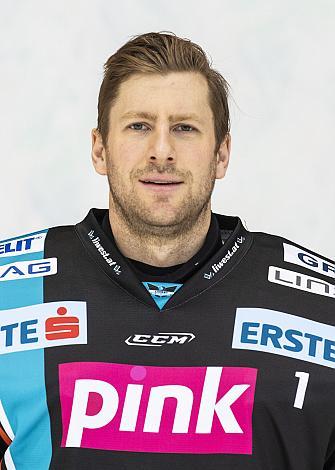 Tormann Jeff Glass (EHC Liwest Black Wings Linz) Portraits 19/20, EHC Liwest Black Wings Linz