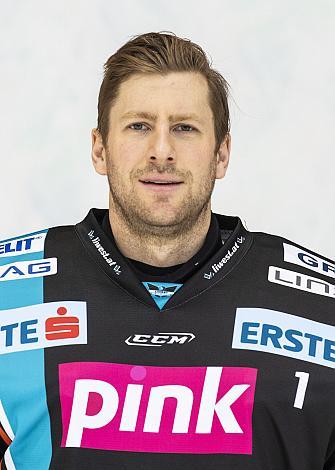 Tormann Jeff Glass (EHC Liwest Black Wings Linz) Portraits 19/20, EHC Liwest Black Wings Linz