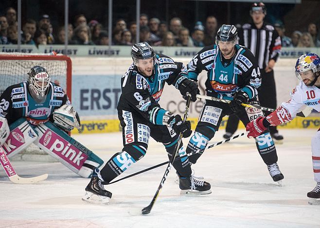 Jonathan D Aversa (EHC Liwest Black Wings Linz),  EHC Liwest Black Wings Linz vs EC Red Bull  Salzburg 2. Semifinale