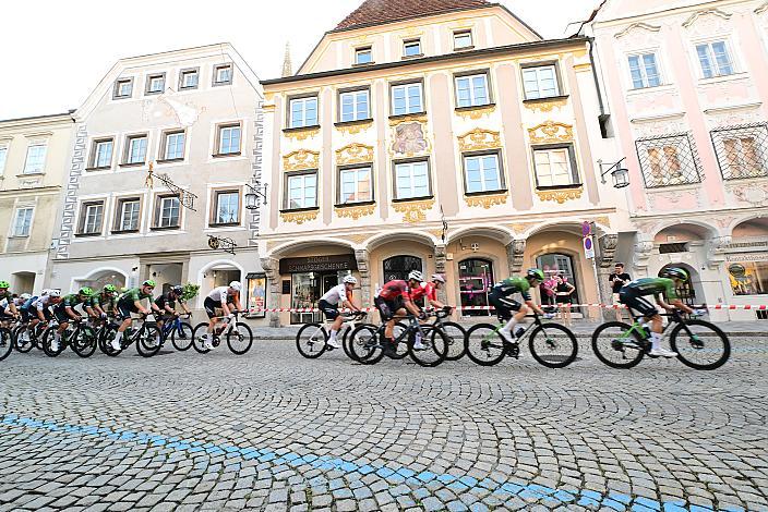Team Hrinkow Advarics in der Führung beim 28. Int. ASVÖ - HRINKOW City Kriterium Steyr, Herren Elite, ÖRV, Radsport, Mountainbike, ELITE Rennrad