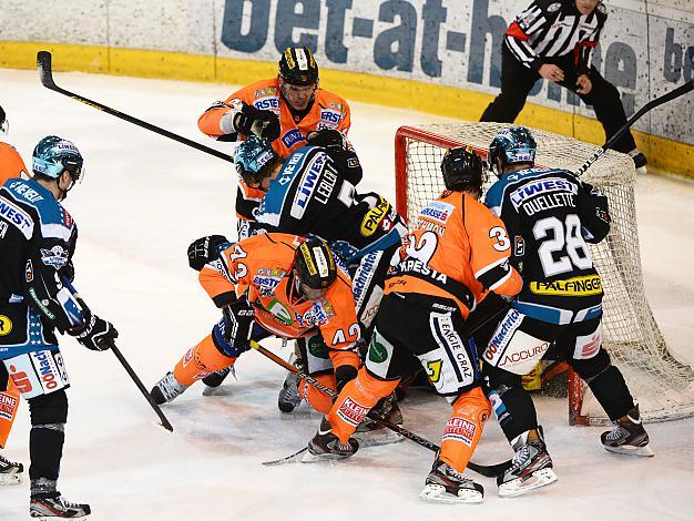 Brian Lebler, Linz im Angriff, EHC Liwest Black Wings Linz vs Graz 99ers