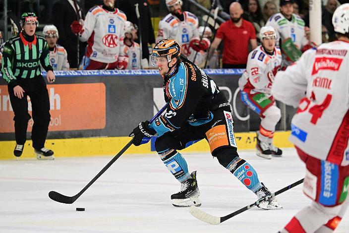 Patrick Söllinger (Steinbach Black Wings Linz) Semifinale 4, Win2Day ICE Hockey League, 4. Semifinale, Steinbach Black Wings Linz vs EC KAC,  Linz AG Eisarena 