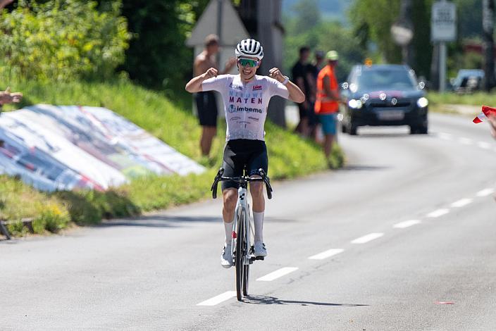 Etappen und Gesamtsieger Bram Danklof (NED, WPG Amsterdam junior) 3. Etappe Bad Wimsbach - Strass im Attergau, Int. Oberösterreichische Versicherung OÖ Junioren Oberösterreich Rundfahrt