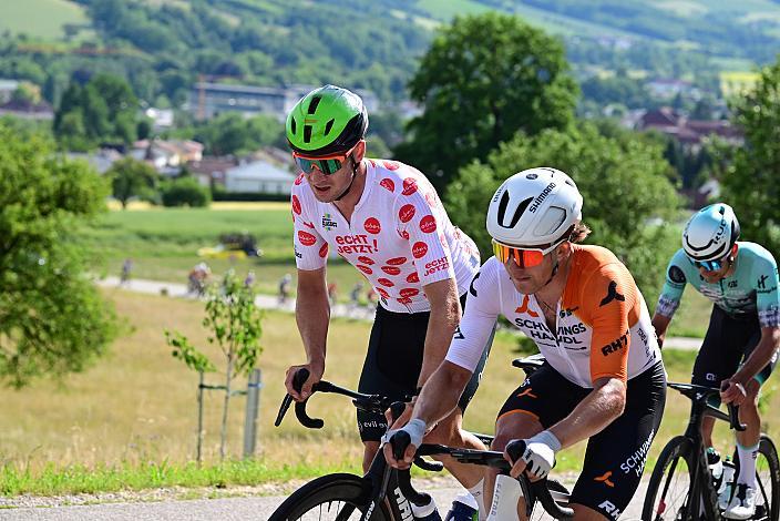 Im Bergtrikot Loic Bettendorff (LUX, Hrinkow Advarics), 3. Etappe Asten - Bad Schallerbach, Oberösterreich Rundfahrt