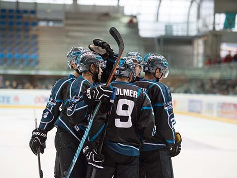 Linz feiert, EHC Liwest Black Wings Linz vs Straubing Tigers