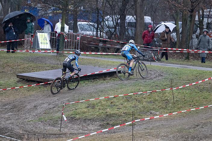 Staatsmeister Daniel Federspiel (AUT, Team Felbermayr Simplon Wels), Philipp Heigl (AUT, Team Bikestore) Rad Cyclo Cross, ÖSTM/ÖM Querfeldein  Langenzersdorf, Seeschlacht