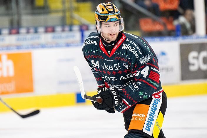 Manuel Feldbaumer (Steinbach Black Wings Linz) Weihnachtsspiel, Steinbach Black Wings Linz vs HC TIWAG Innsbruck - Die Haie , Linz AG Eisarena