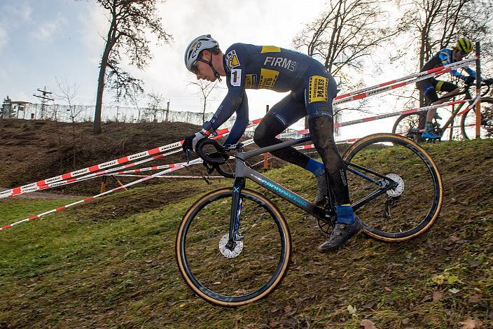 3. Platz Lander Loockx (BEL, Team De Stoempersclub Leuven), Rad Cyclo Cross, 12. Int Rad Querfeldein GP Pferdezentrum Austria Stadl-Paura, UCI C2,