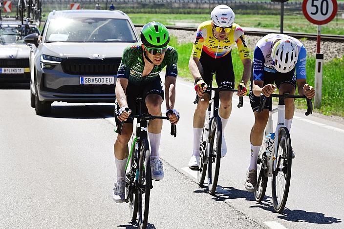 Philipp Hofbauer (AUT, Team Vorarlberg), 2. Platz Riccardo Zoidl (AUT, Hrinkow Advarics) Herren Elite, U23, Road Cycling League Austria