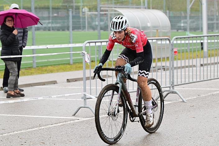 Silke Mair (AUT, URC Ried 2 Rad Ginzinger), Damen, 4.Radquerfeldein GP um das Sportzentrum Gunskirchen, Rad Cyclo Cross,