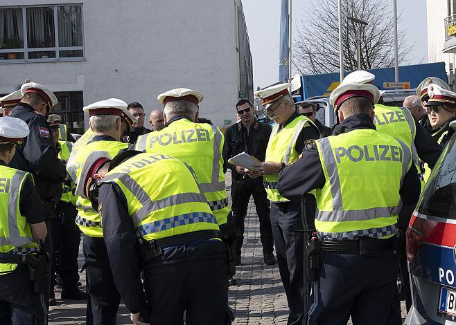 Polizei Besprechung 59. Rad SaisonerÃ¶ffnungsrennen Leonding, Rad Bundesliga 2019