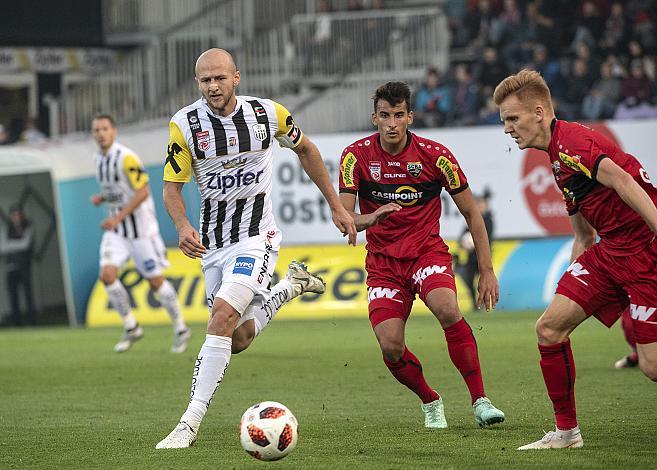 Gernot Trauner (LASK Linz), Christian Gebauer (Cashpoint SCR Altach), Bundesliga Lask - Cashpoint SCR Altach