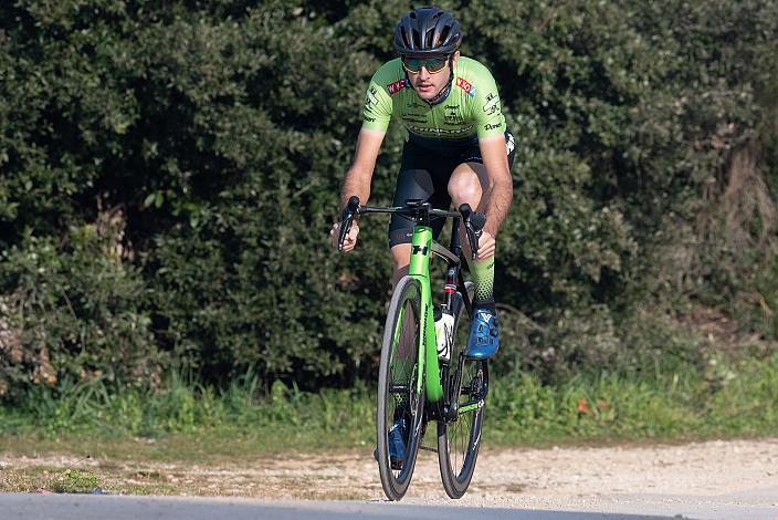 Michael Konczer (AUT, Hrinkow Advarics) Trainingscamp Porec, Kroatien, Team Hrinkow Advarics Cycleang, UCI Continental Team,