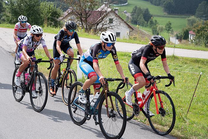 Anna Plattner (AUT, Union Raiffeisen Radteam Tirol), Angelika Tazreiter (AUT, Team Cookina ARBÖ ASKÖ Graz RLM Stmk) Daniela Schmidsberger (AUT, RC ARBÖ Felbermayr Wels) Mühlviertler Hügelwelt Classic, Strassenrennen Königswiesen, Radsport