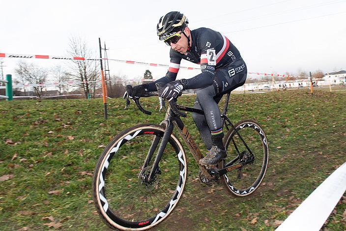 Sieger Marek Konwa (POL), Rad Cyclo Cross, 12. Int Rad Querfeldein GP Pferdezentrum Austria Stadl-Paura, UCI C2,