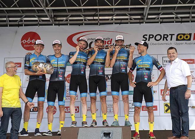 Beste Mannschaft Team Felbermayr Simplon Wels  3. Etappe Traun - Ternberg, Radsport 10. Int. OOE Rundfahrt  