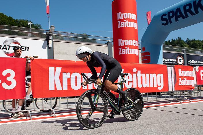 Gabriela Erharter (AUT, Union Raiffeisen Radteam Tirol) MYGYM Master Race am Salzburg Ring, Zeitfahren, ÖRV RadLiga, Radsport, Radliga, ÖRV, Damen Elite,