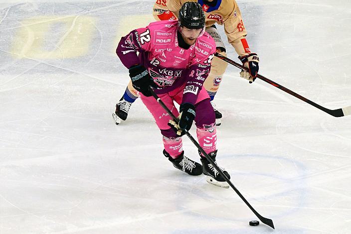Brady Shaw (Steinbach Black Wings Linz) ICE, Steinbach Black Wings Linz vs HC Tiwag Innsbruck - Die Haie Linz, AG Eisarena 