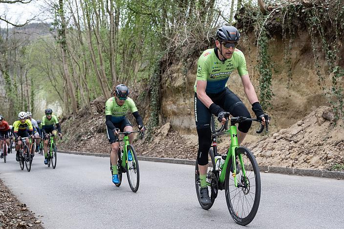 Johannes Rechenauer (GER, Hrinkow Advarics), Herren Elite, U23, Radliga, 62. Radsaison-Eröffnungsrennen Leonding, Oberösterreich 