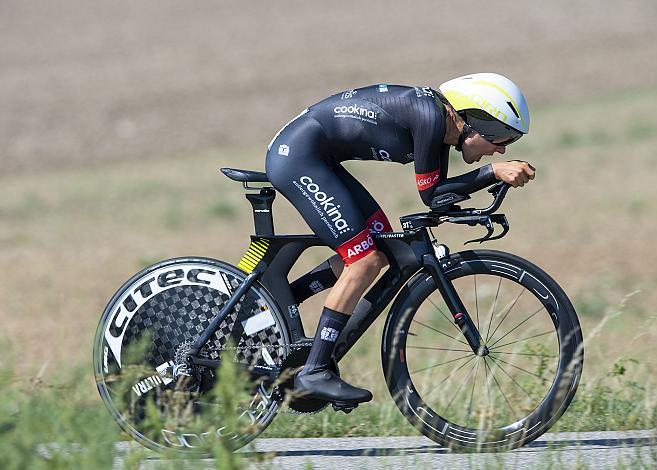 Staatsmeisterin Damen Anna Kiesenhofer (AUT, Team Cookina ARBOE ASKOE) ÖSTM Einzelzeitfahren,  Lutzmannsburg, Österreichische Staatsmeisterschaft U23, Elite Damen und Herren