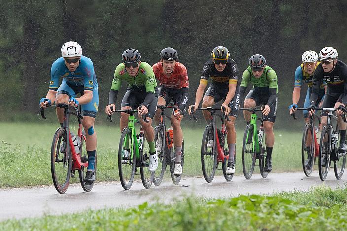 Felix Ritzinger (AUT, Team Felbermayr Simplon Wels), Riccardo Verza (ITA, Hrinkow Advarics) 24. Int. Braunauer Radsporttage um den Preis der Firma BORBET Austria Radsport, Cycling League Austria, Herren Radliga, Ranshofen, 23. Braunauer Radsporttage