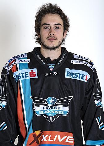 Adrian Rosenberger (EHC Liwest Black Wings Linz) Portraits 19/20, EHC Liwest Black Wings Linz