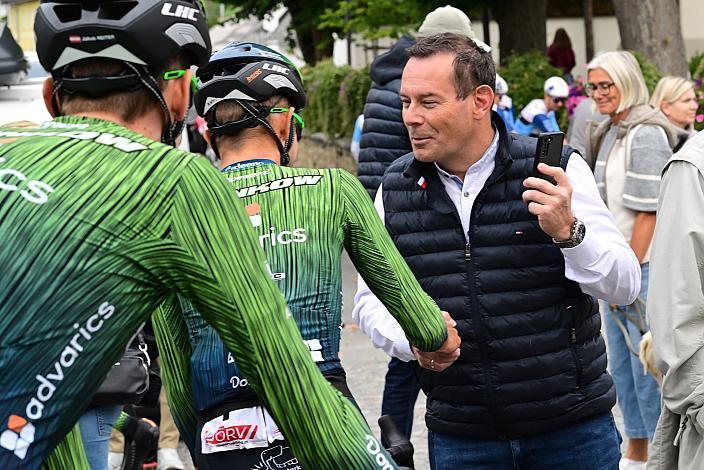 Bgm Roland Gaffl, Riccardo Zoidl (AUT, Hrinkow Advarics), RCLA Herren Elite, U23, Road Cycling League Austria, Königswiesen