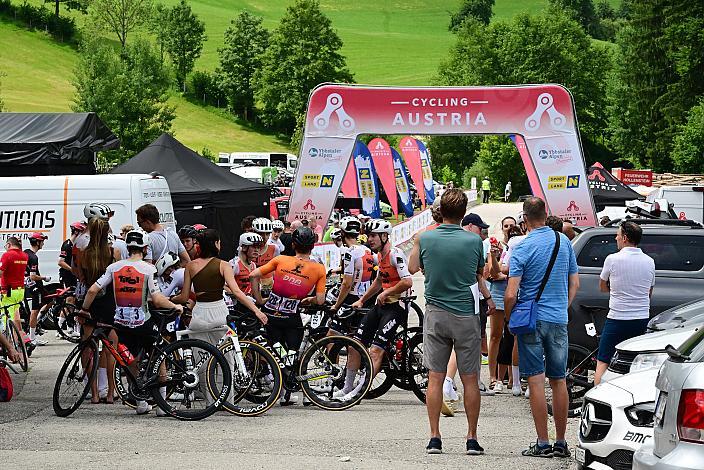 Die Sierger U23,  v.l. Mauro Brenner (GER, Team Lotto Kern-Haus PSD Bank), Arno Wallenborn (LUX, TUDOR PRO CYCLING TEAM U23), Diego Casagrande (LUX, TUDOR PRO CYCLING TEAM U23), Marco Schrettl (AUT, Tirol KTM Cycling Team)Drei Länder Meisterschaft U23,  Austria