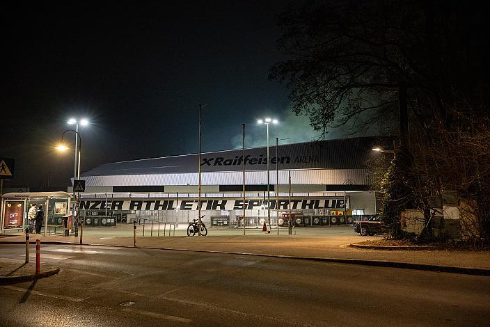 Das Stadion des LASK Raiffeisen Arena, Linz auf der Gugl