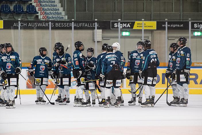 Das Team der Eishockey Akademie Oberösterreich Eishockey Akademie Oberösterreich vs EC KAC, bet-at-home ICE Junior Hockey League