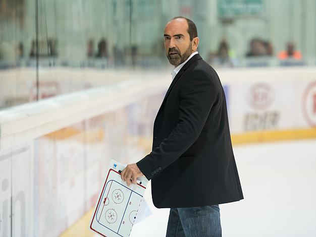 Trainer Graz 99ers Mario Richer, EHC Liwest Black Wings Linz vs Moser Medical Graz 99ers