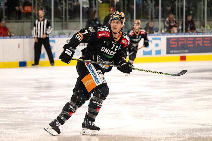 Brian Lebler (Steinbach Black Wings Linz) Steinbach Black Wings Linz vs Bemer Pioneers Vorarlberg, 40. Runde ICE Hockey League, Steinbach Black Wings Linz, Linz AG Eisarena 