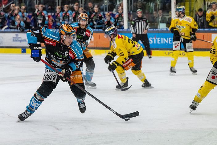 Brian Lebler (Steinbach Black Wings Linz)  Win2Day ICE Hockey League,  Steinbach Black Wings Linz vs Spusu Vienna Capitals,  Linz AG Eisarena 