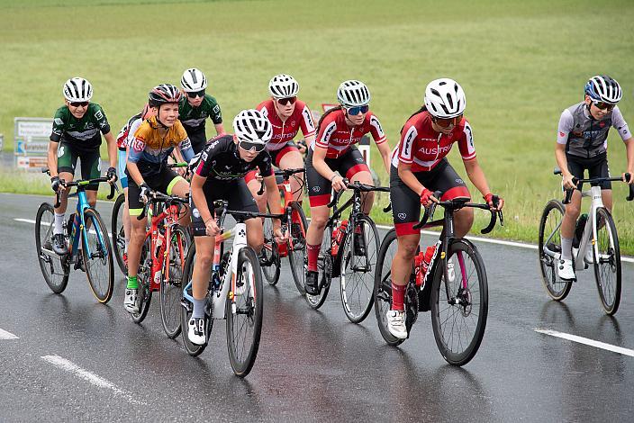 Carolina Trattner (AUT), Isabell Schebesta (AUT),   01.06.2024. 3. Etappe, Amstetten,  Sportland NOE WOMENS  KIDS Tour