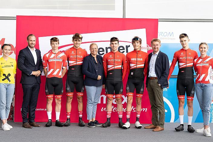 Das Team Österreich Wels Max.Center - Amag Ranshofen,  Int. Raiffeisen Oberösterreich Rundfahrt UCI Kat. 2.2