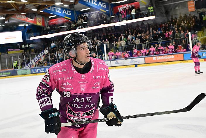 Philipp Wimmer (Steinbach Black Wings Linz) ICE, Steinbach Black Wings Linz vs HC Tiwag Innsbruck - Die Haie Linz, AG Eisarena 