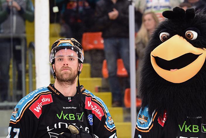 Logan Roe (Steinbach Black Wings Linz) Semifinale 4, Win2Day ICE Hockey League, 4. Semifinale, Steinbach Black Wings Linz vs EC KAC,  Linz AG Eisarena 