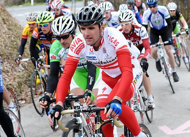 Strassenmeister 2010, Harald Starzengruber, Union Raiffeisen Radteam Tirol im Anstieg.