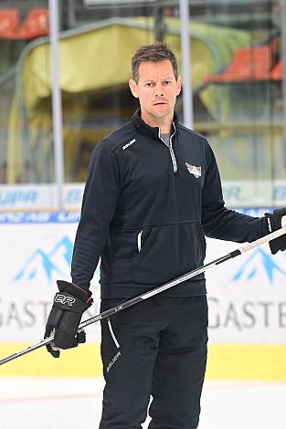 Head Coach Philipp Lukas (Steinbach Black Wings Linz) Erstes Eistraining, Steinbach Black Wings Linz , Linz AG Eisarena
