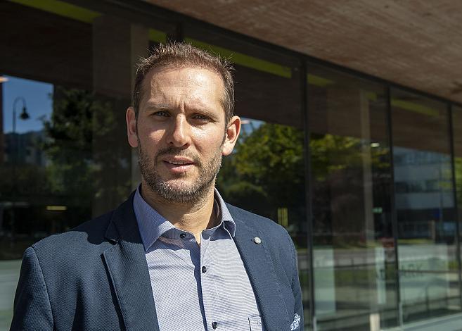 Manager Gregor Baumgartner (Black Wings Linz) Black Wings Linz,  Eishockey