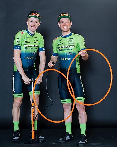 Rainer Kepplinger (AUT, Hrinkow Advarics Cycleang Team), Timon Loderer (GER, Hrinkow Advarics Cycleang), Radsport, Team Hrinkow Advarics Cycleang