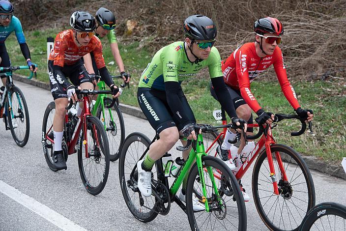 Timon Loderer (GER, Hrinkow Advarics), Martin Messner (AUT, WSA KTM Graz pb Leomo) Herren Elite, U23, Radliga, 62. Radsaison-Eröffnungsrennen Leonding, Oberösterreich 