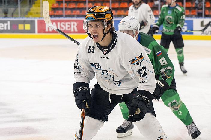 Niklas Bretschneider (Steinbach Black Wings Linz) Steinbach Black Wings Linz vs Olimpija Ljubljana,  WIn2day ICE Hockey League