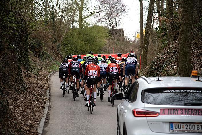 Peleton am Aichberg Herren Elite, U23, Radliga, 62. Radsaison-Eröffnungsrennen Leonding, Oberösterreich 