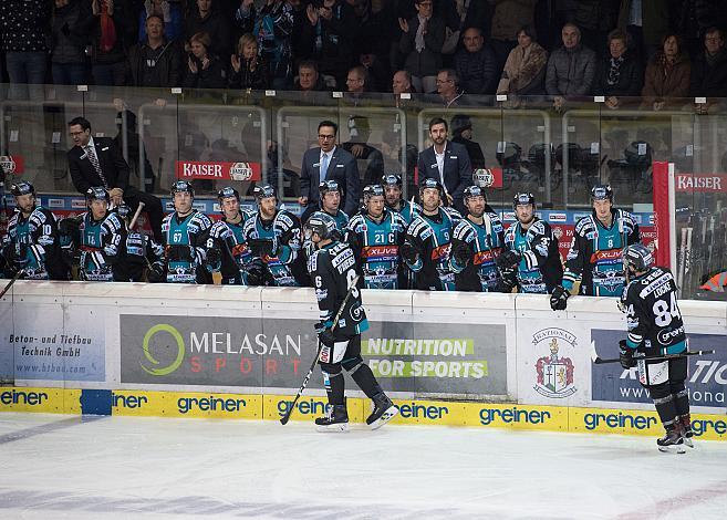 Jubel, Melasan, EHC Liwest Black Wings Linz vs Dornbirn Bulldogs