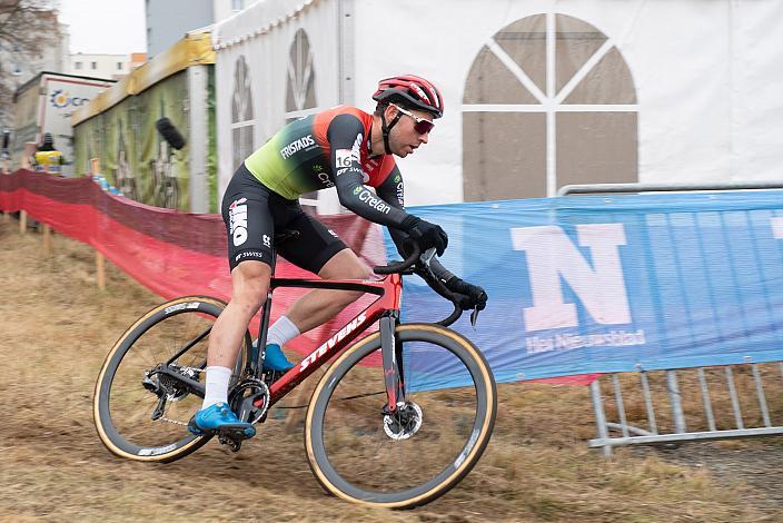 Nr.16 Diether Sweeck (BEL, Pauwels Zauzen - Bingoal) UCI Cyclocross World Cup, Tabor CZ 