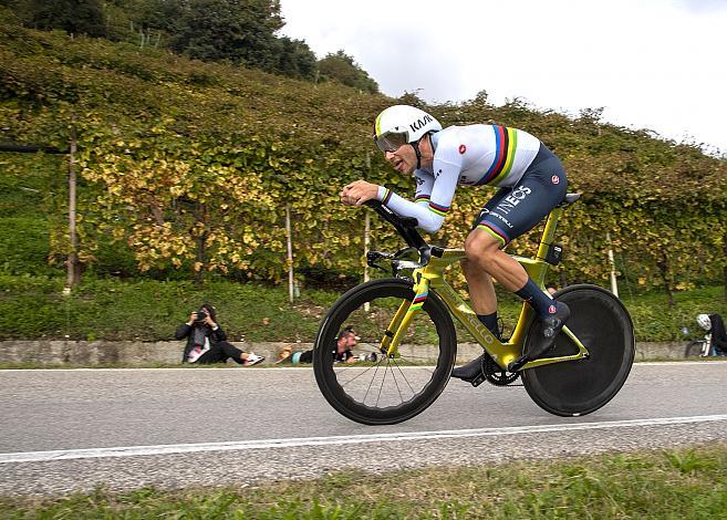 Filippo Ganna (Ita, Ineos Grenadiers) Conegliano - Valdobbiadene (Prosecco Superiore Wine Stage)  14. Etappe, 103. Giro d Italia
