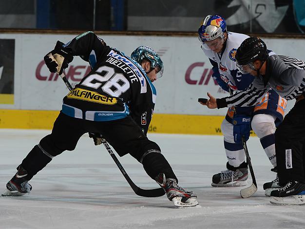 #28 Mike Ouellette EHC Liwest Black Wings Linz vs  EHC Red Bull Muenchen