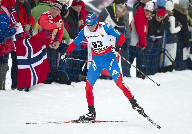 #93 Alexander Legkov, RUS; Nordische Ski WM 2013, Val di Fiemme, Tesero, 15km Herren