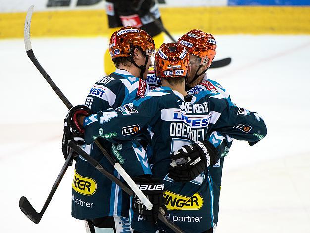 Linz feiert, EHC Liwest Black Wings Linz vs UPC Vienna Capitals